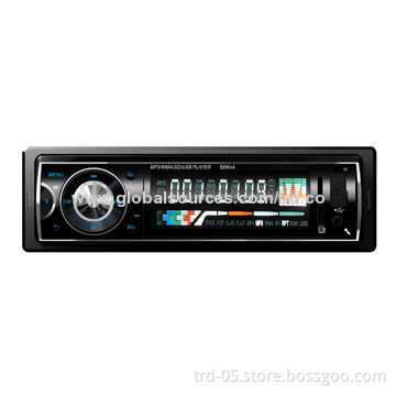 1 Din Deckless Car FM Radio/MP3 Player with USB SD Slot, Supports Play MP3/WMA Format, 4*50W, ID3